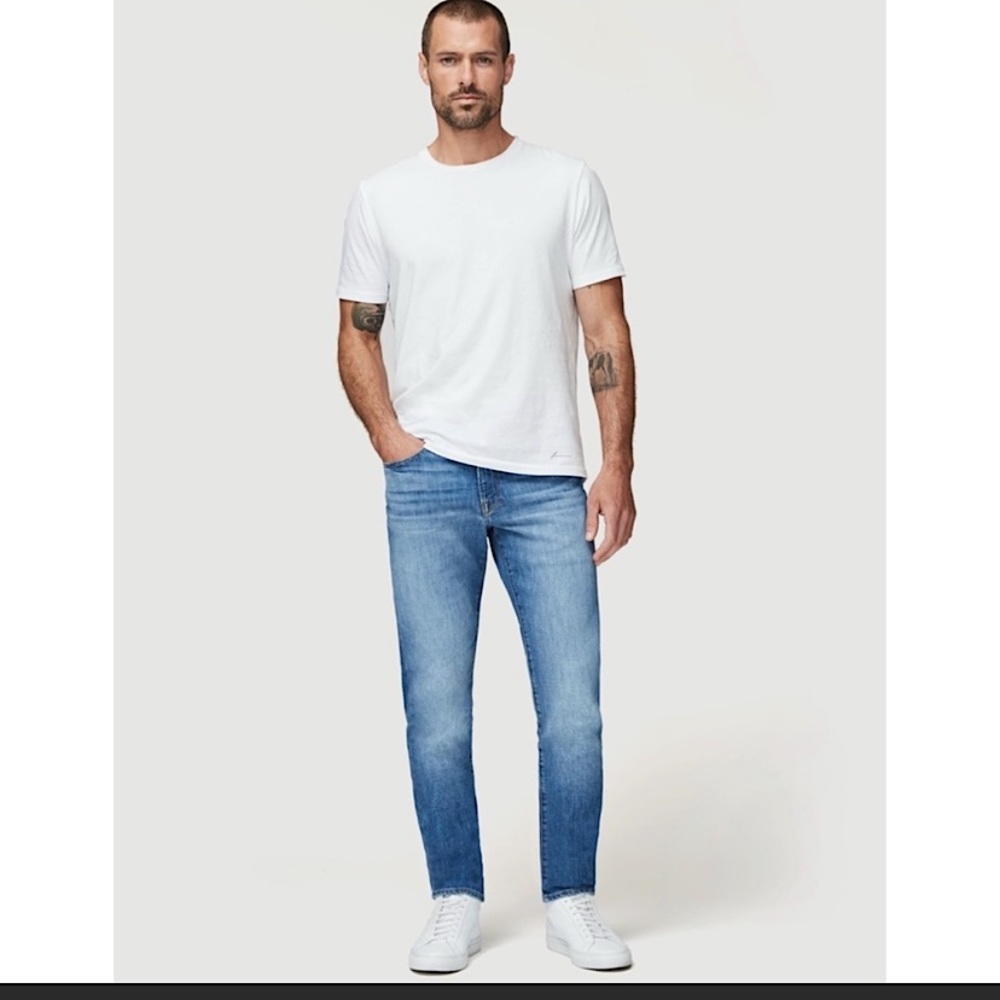 FRAME L'Homme Slim Fit Jeans White Sands 30